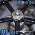 Didtek International Famous Brand forge cast cf3m cast steel flange globe valve